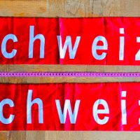 Фен шал  флаг знаме Швейцария, снимка 1 - Други ценни предмети - 29357485