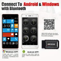 Професионален ELM 327 /Android/Windows - Автодиагностика Bluetooth, снимка 4 - Аксесоари и консумативи - 31545006
