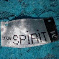 True spirit M -Тюркоазени дантелени бикини, снимка 4 - Бельо - 38179806
