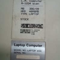 Много стар компютър Интел- лаптоп XT, снимка 6 - Други ценни предмети - 39954235
