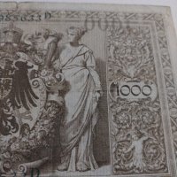 Райх банкнота - Германия - 1000 марки / 1910 година- 17962, снимка 12 - Нумизматика и бонистика - 31019911