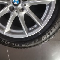 17" BMW Джанти Style 618 Гуми Michelin Alpine 5 Датчици G22 G23 G26 G30 G31 i4, снимка 10 - Гуми и джанти - 42395825