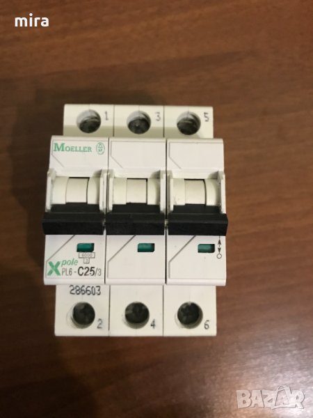Автоматичен предпазител MOELLER 25A- 3P, снимка 1