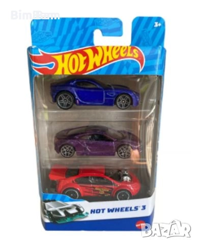 Оригинален комплект колички HOT WHEELS - 3 броя, снимка 1