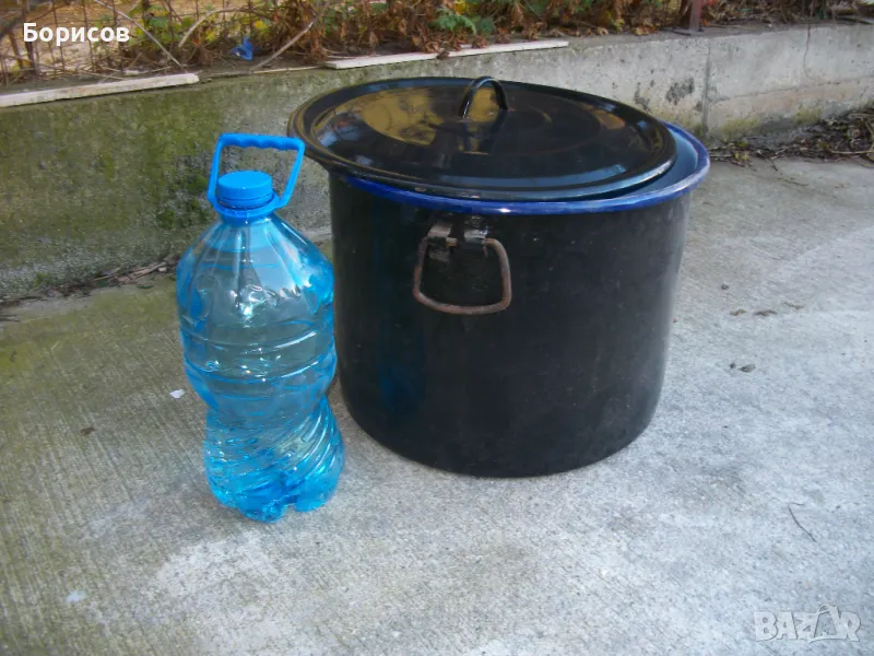 Голяма тенджара  съд за варене на буркани, снимка 1