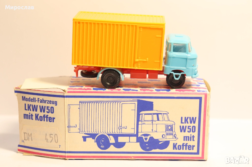 1/87 H0 BERLINPLAST ИФА IFA ФУРГОН КАМИОН МОДЕЛ, снимка 1