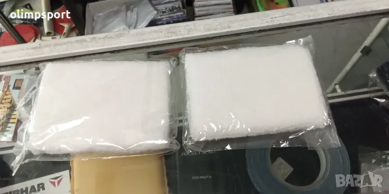 накитници ленти за ръка хавлиени бели  нови , снимка 1