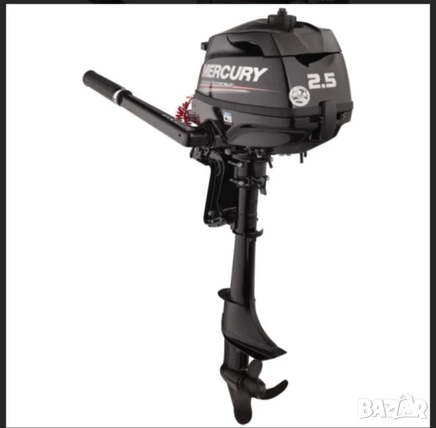 Двигател за лодка Mercury/Меркурий 2,5 конски сили, снимка 1