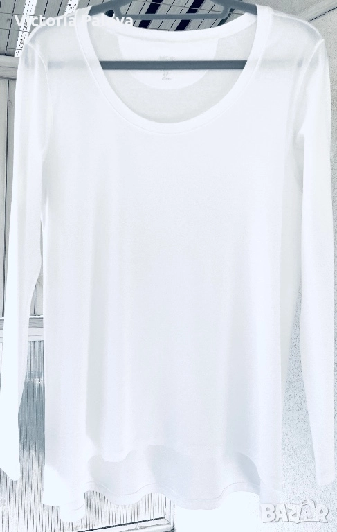 Луксозна бяла блуза MARC CAIN object for love , снимка 1