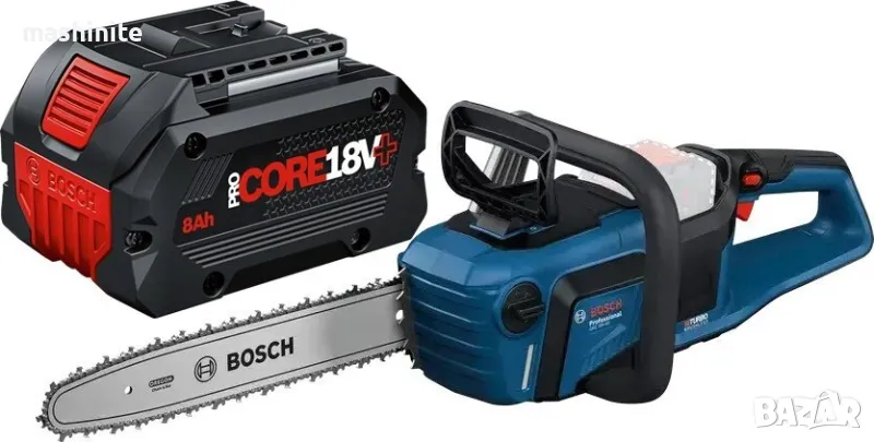 Акумулаторен верижен трион GKE 18V-40 Professional 1xProCORE 8.0Ah+ Bosch, снимка 1