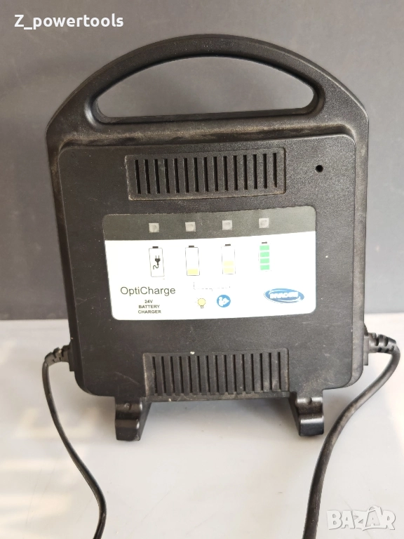 Зарядно устройство Opticharge 24V 8Amp за скутери и електрически колички , снимка 1