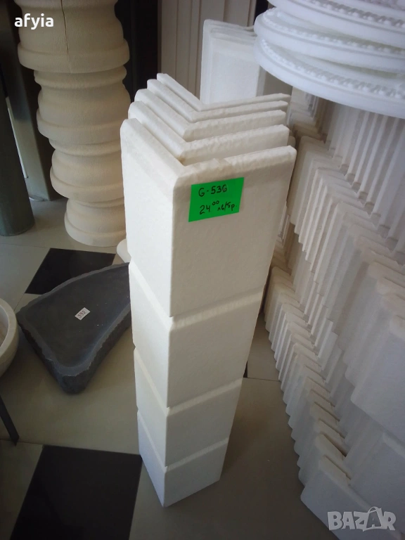 Външен ъглов профил за фасада G-536, снимка 1