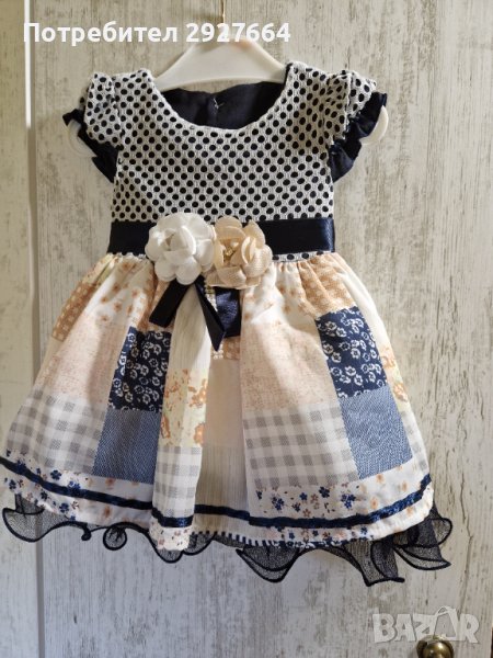 Официална бебешка рокля за 1г, снимка 1