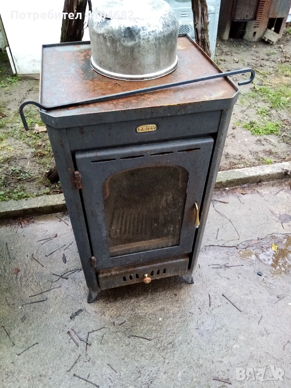 Печка на дърва за ремонт, снимка 1
