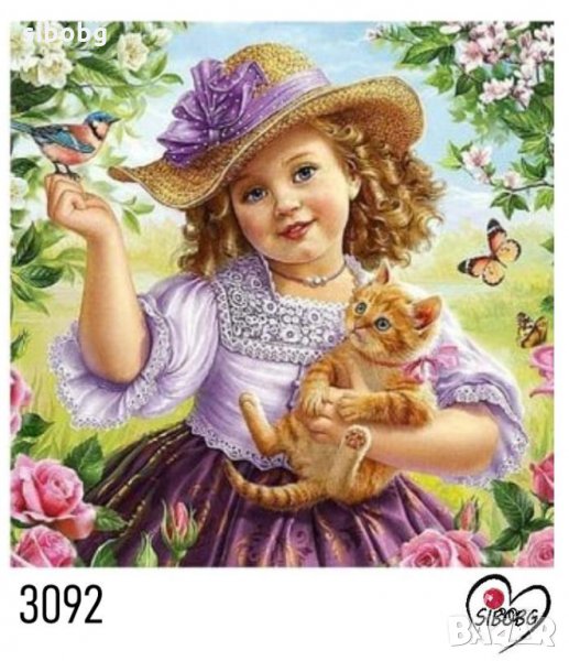 Диамантен гоблен Любимата играчка, снимка 1