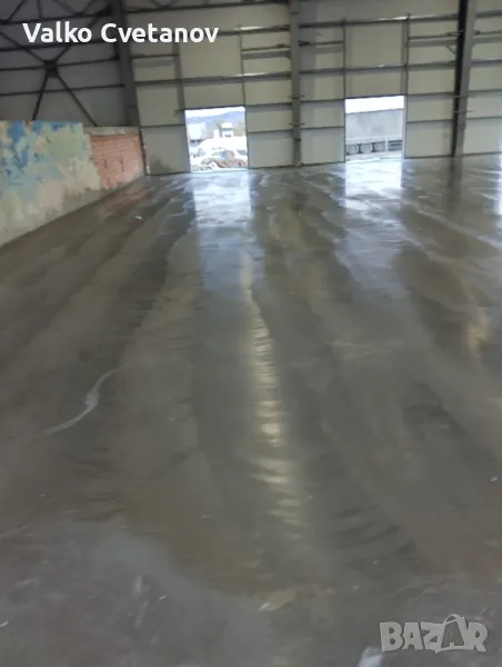 Шлайфан Ресан Щампиван бетон.     , снимка 1