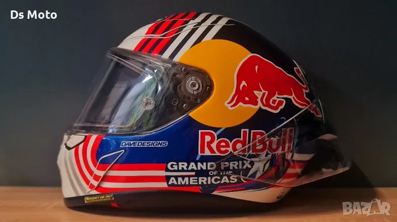 HJC RPHA 1 Red Bull Austin FIM, снимка 1