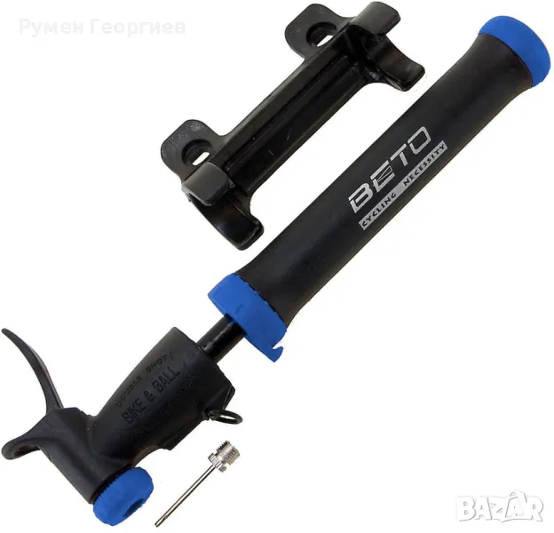 Мини помпа BETO CMPB 02B – двойнодействаща, с игличка за топка, снимка 1
