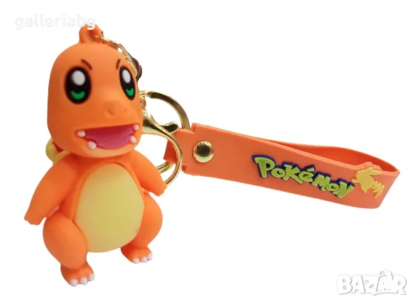 Ключодържател: Гумена фигурка Чармандър Pokemon, снимка 1