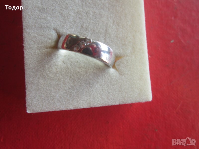 Страхотен сребърен пръстен с камъни 925, снимка 1