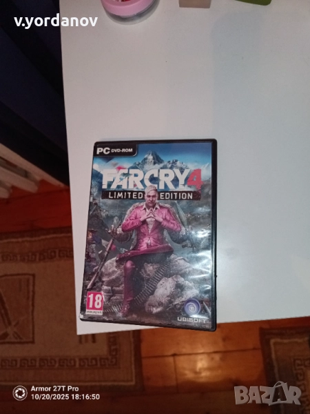 Far Cry 4 PC-DVD ROM 3 CDs, снимка 1
