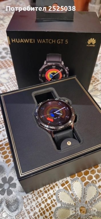 Часовник Huawei Watch GT 5 в ГАРАНЦИЯ!, снимка 1
