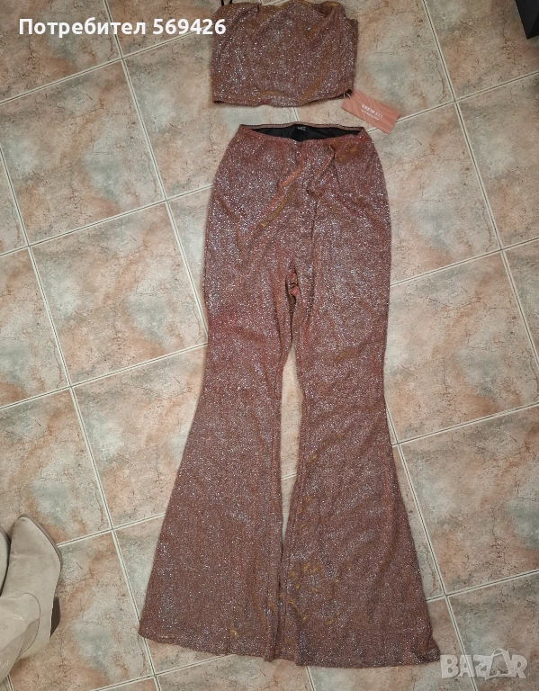 Блестящ комплект р.S, снимка 1