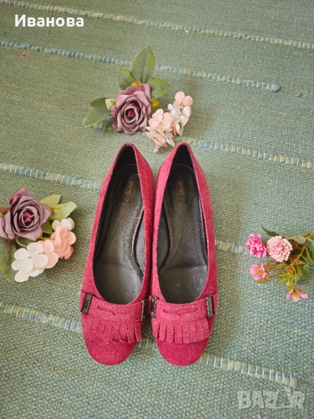 Geox 39 велур естествена кожа като нови , снимка 1