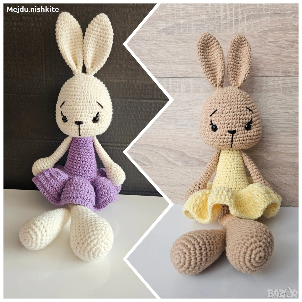 плетено зайче, снимка 1