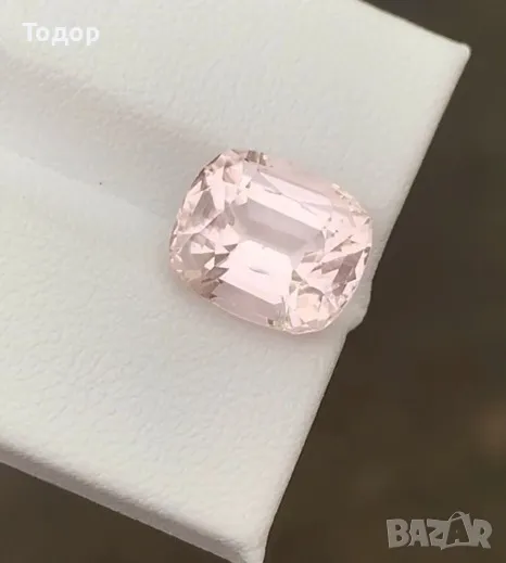 Морганит, Берил 4.32 карата, снимка 1