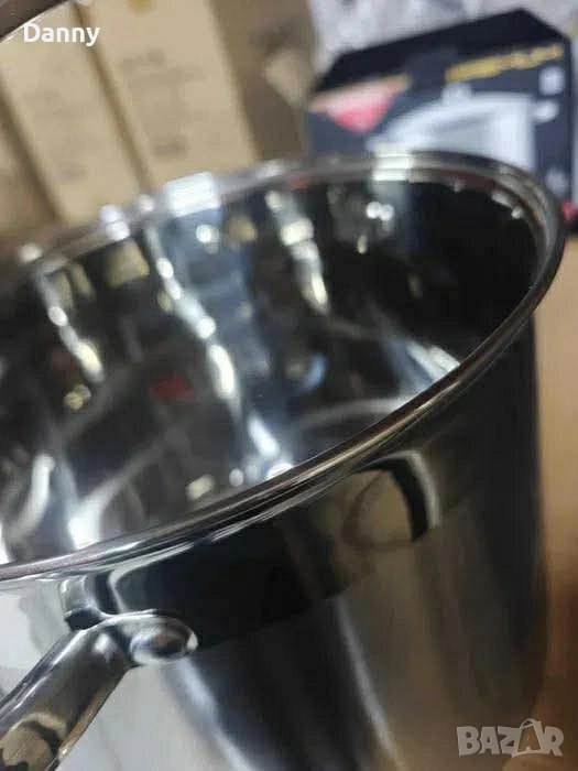 Неръждаеми тенджери с дебело дъно , снимка 1