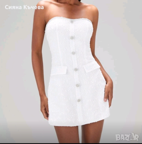 Ново! Дамска рокля от букле, снимка 1