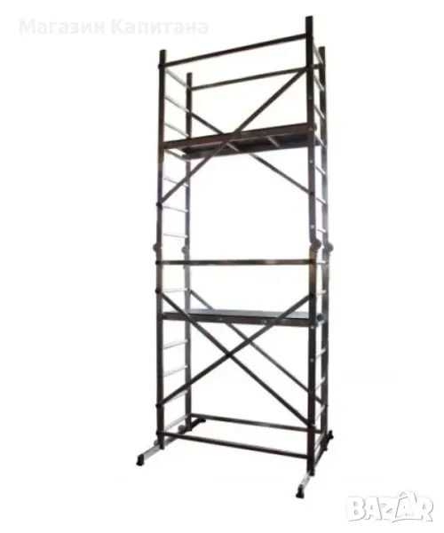 Алуминиево скеле 4.5м. работна височина, снимка 1