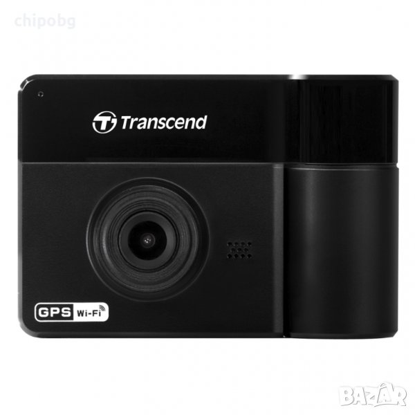 Камера-видеорегистратор, Transcend 64GB, Dashcam, DrivePro 550, Dual lens, Sony sensor, снимка 1