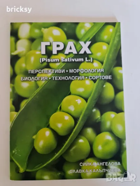 Грах. Перспективи, морфология, биология, технология, сортове, снимка 1