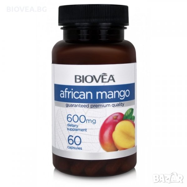 Хранителна добавка AFRICAN MANGO 600mg 60 капсули, снимка 1