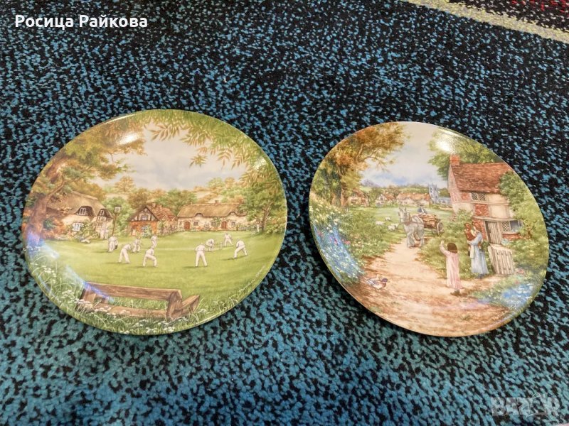 Колекционерски чинии-2 броя, снимка 1
