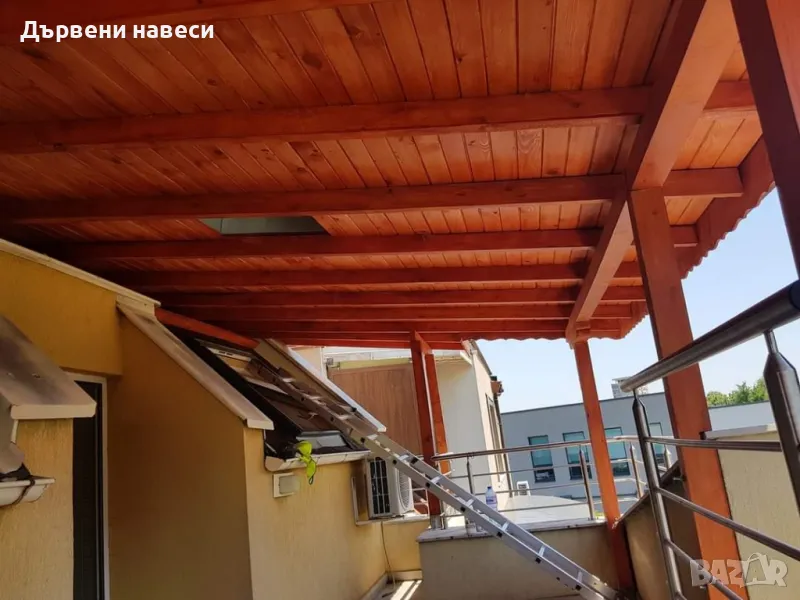 Ремонт на покриви Дървени навеси тераси козирка бараки , снимка 1