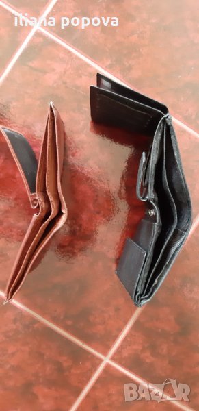 Мъжки портфейли от естествена кожа, снимка 1