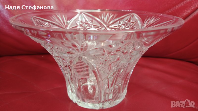 Масивна кристална бонбониера, снимка 1