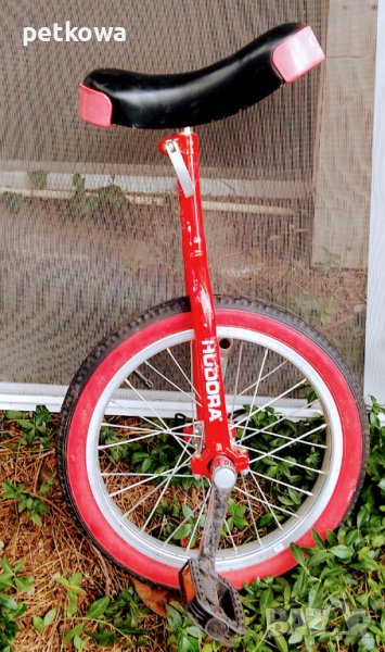 Детско циркаджийско единично колело моносайкал 16 цола, снимка 1