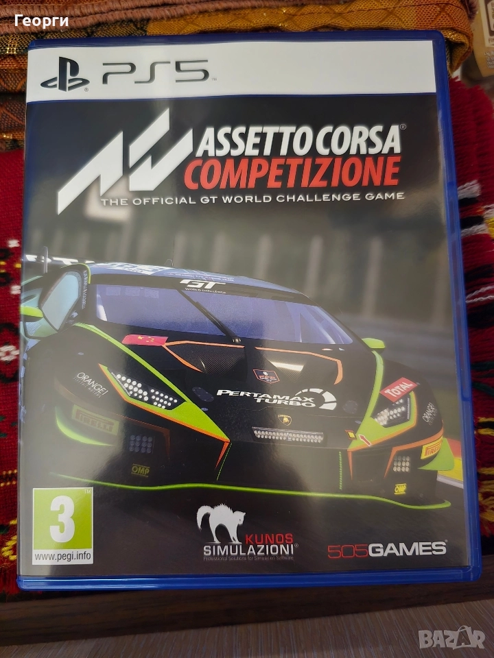 assettocorsa за PS 5 неразличима от нова, снимка 1