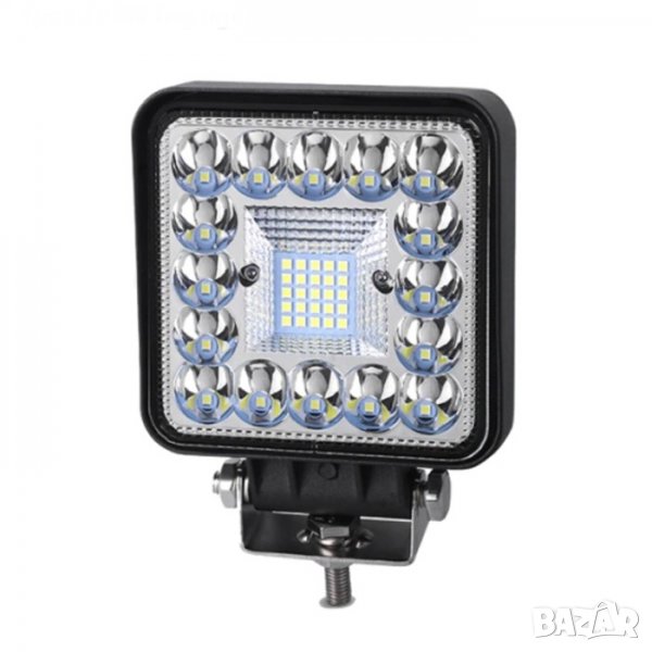 Диоден халоген Automat, Универсален, Алуминий, IP67, 12V - 24V, 30W, 3000K, 2628, Черен, снимка 1