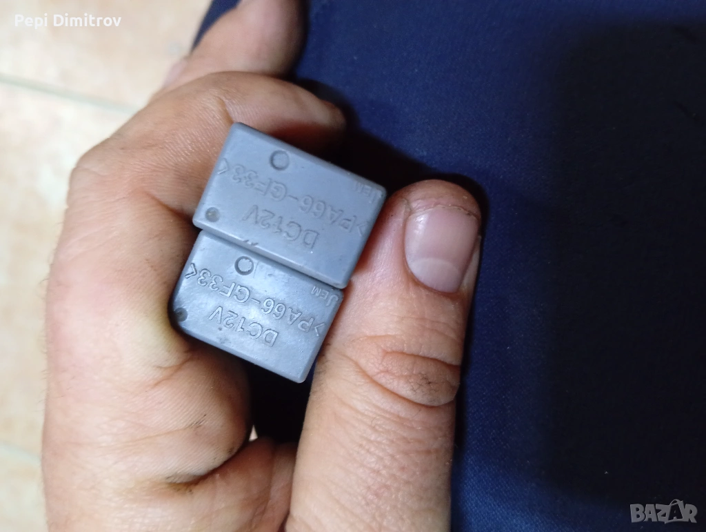 2 бр.) JEM PA66-GF33 DC12V 35A 4-пиново реле, , снимка 1