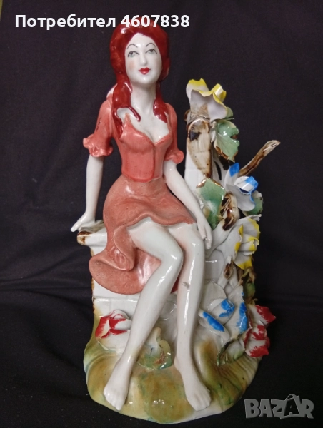 Порцеланова статуетка 22-15 см, снимка 1
