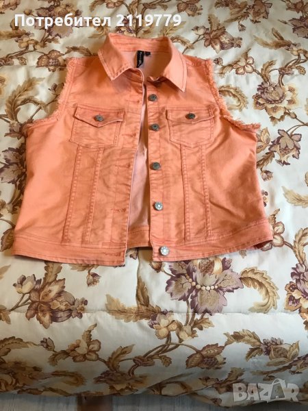 Дамски дънков елек, снимка 1