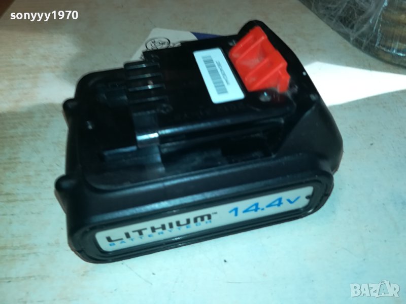 BLACK DECKER 14,4V-LITHIUM BATTERY PACK-ВНОС FRANCE 2410231633, снимка 1