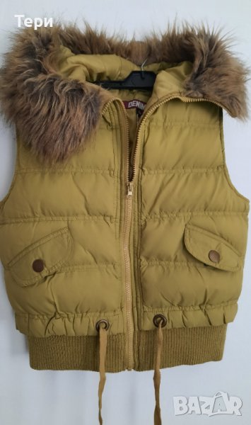 Denim Co дамски шушляков елек, снимка 1