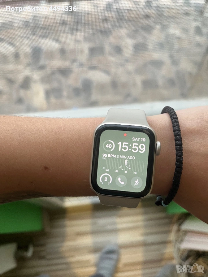Apple watch SE (2nd Gen) 40mm Star Alu Star Sp GPS, снимка 1