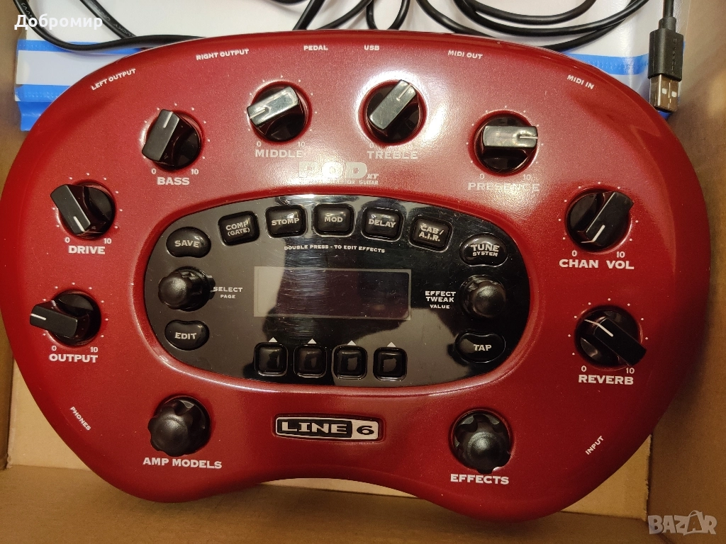 Line 6 pod xt китарен процесор, снимка 1